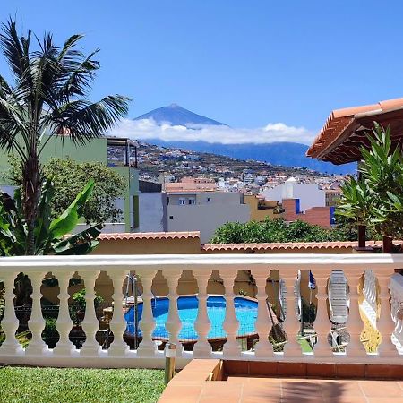 Casa" Vistas Al Teide" Mar Piscina Privada Parking Cubierto Gratuito En Las Instalaciones La Victoria de Acentejo Exterior foto