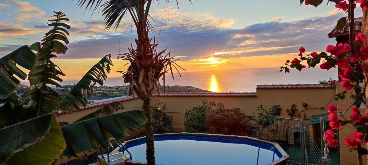 Casa" Vistas Al Teide" Mar Piscina Privada Parking Cubierto Gratuito En Las Instalaciones La Victoria de Acentejo Exterior foto