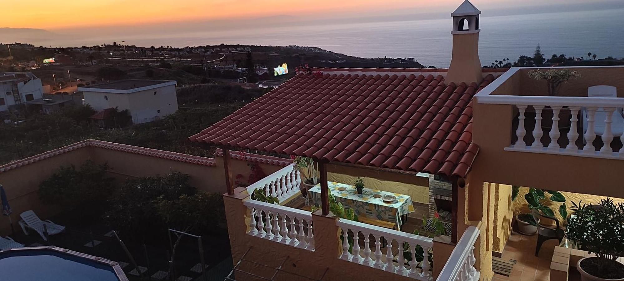 Casa" Vistas Al Teide" Mar Piscina Privada Parking Cubierto Gratuito En Las Instalaciones La Victoria de Acentejo Exterior foto
