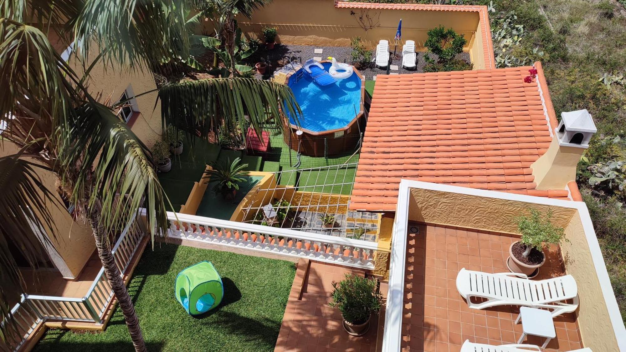 Casa" Vistas Al Teide" Mar Piscina Privada Parking Cubierto Gratuito En Las Instalaciones La Victoria de Acentejo Exterior foto