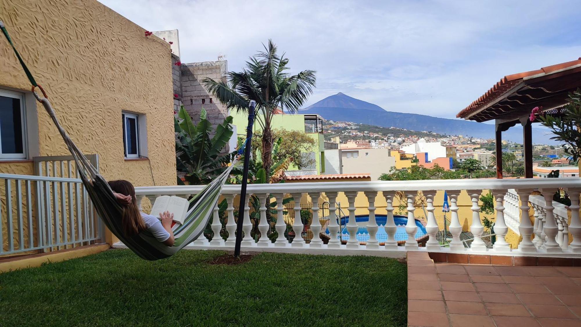 Casa" Vistas Al Teide" Mar Piscina Privada Parking Cubierto Gratuito En Las Instalaciones La Victoria de Acentejo Exterior foto